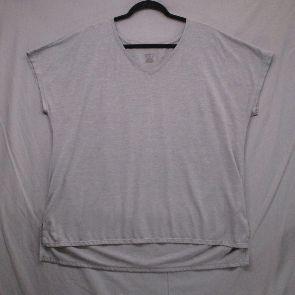 Reebok Sleeveless T-Shirt Gray Women Size | 1x